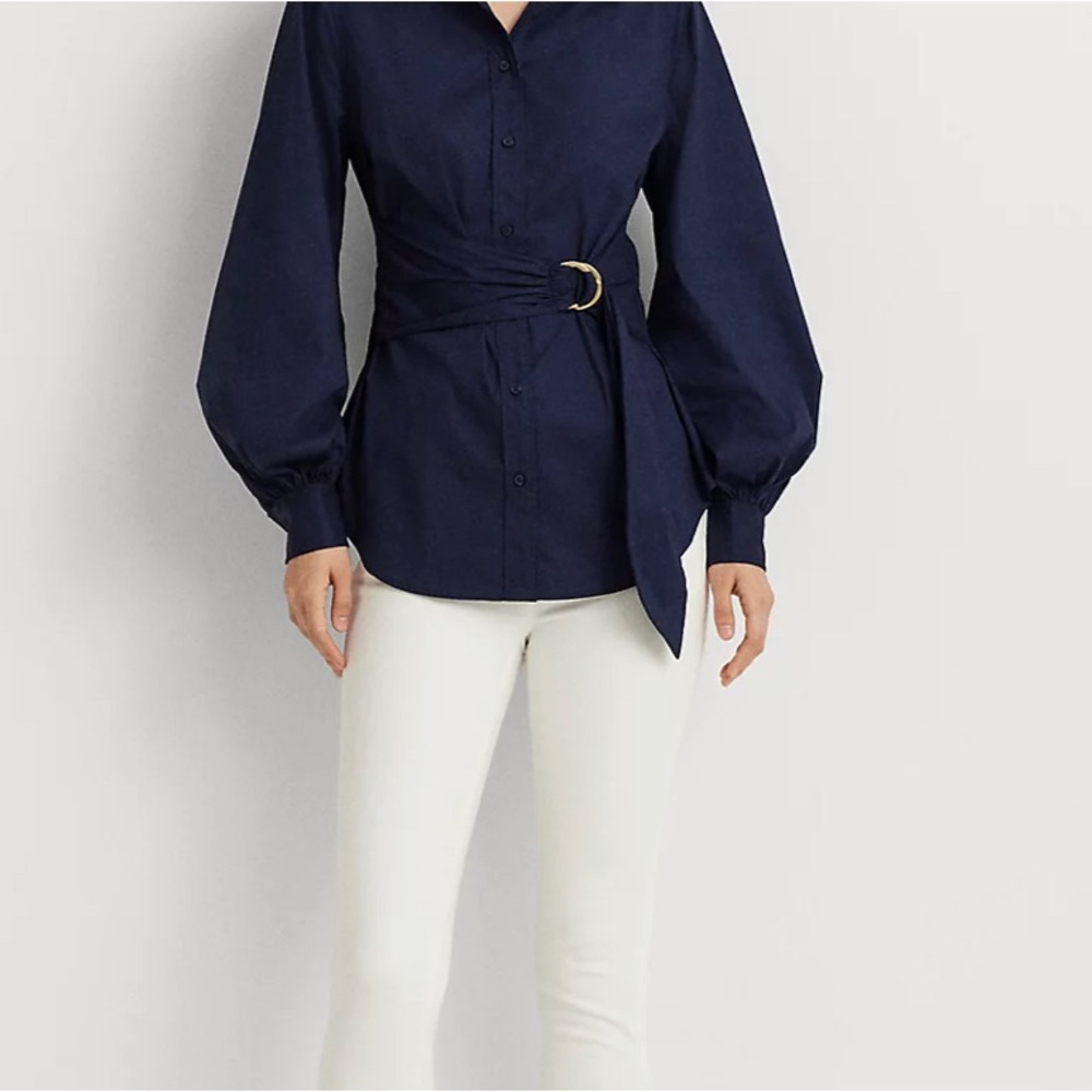 Voluminous Sleeve Blouse